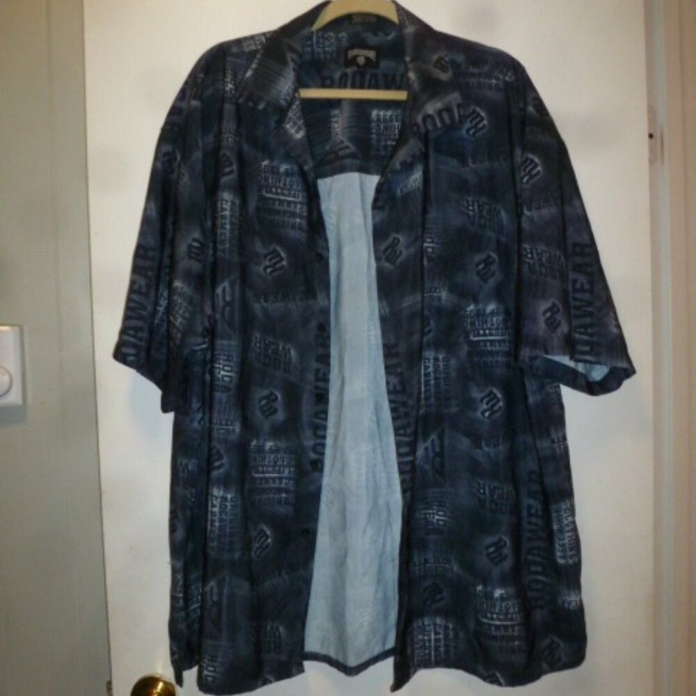 Y2k‎ Vintage -Original  Rocawear Men's Short Sleeve Shirt Size XL